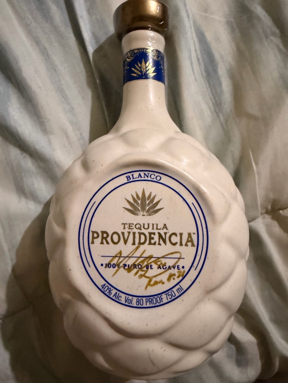 SIGNED BY DODGERS MOOKIE BETTS Providencia Blanco Tequila Collectible